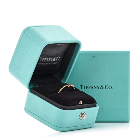 Fashionphile 18K Rose Gold T Wire Ring